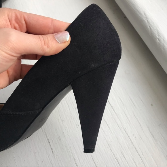 FOREVER 21 | Faux suede black heels - Picture 7 of 13